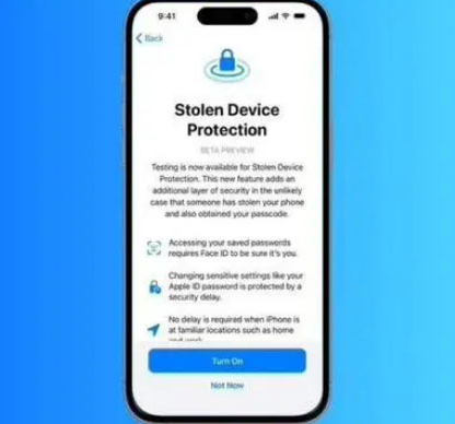 榕城苹果授权维修店分享被盗设备保护功能开启方法 