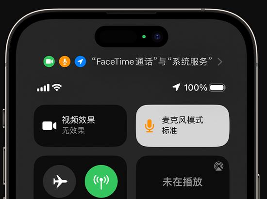 榕城苹果授权维修网点分享iPhone在通话时让你的声音更清晰 