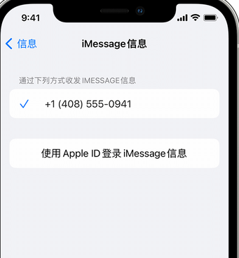 榕城apple维修iPhone上无法正常发送iMessage信息 